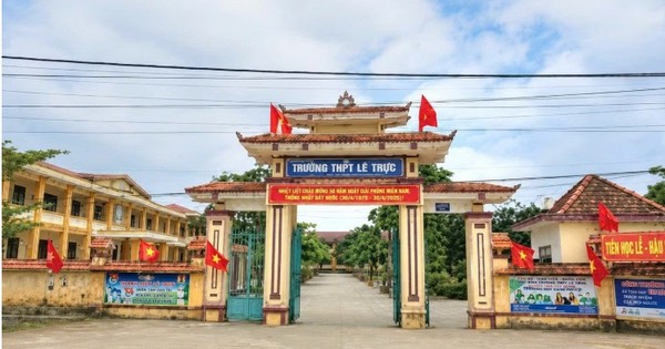 Tố cáo tiêu cực tại điểm thi ở Quảng Trị: Trưởng điểm thi khẳng định không có gì bất thường