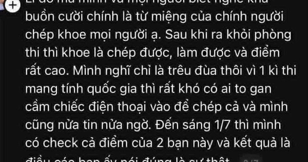 Xác minh vụ 2 thí sinh ở Phú Thọ thi thử 3,6 - 6,5 điểm, thi tốt nghiệp THPT được 9