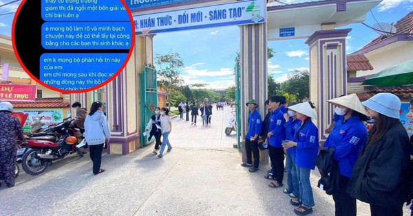 Vụ nghi vấn tiêu cực tại điểm thi ở Quảng Trị: Hiệu trưởng thông tin về lực học của con trai