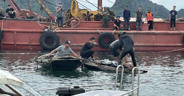Lật tàu trên biển Quảng Ninh: Tìm thấy thi thể thuyền viên cuối cùng