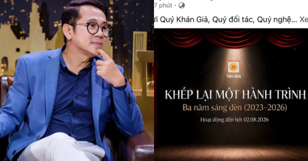 Sau thông tin Thành Lộc rời đi, sân khấu Thiên Đăng chính thức thông báo đóng cửa