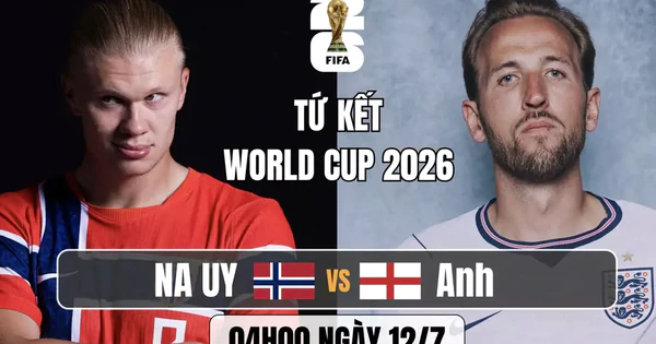 Nhận định Na Uy vs Anh, 04h00 ngày 12/7: Nỗi khiếp sợ mang tên Haaland