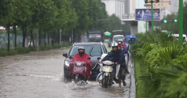 Miền Bắc mưa lớn trong nhiều ngày tới, cảnh báo ngập úng