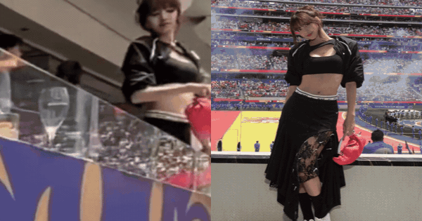Fancam World Cup tóm dính mỹ nhân body siêu thực trên khán đài, hóa ra là Lisa BLACKPINK, bảo sao visual "cuốn" thế!