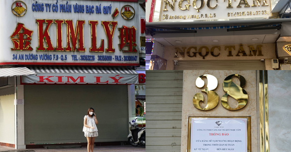 Ghi nhận chiều 14/7: Loạt tiệm vàng Ngọc Tâm, Kim Lý "cửa đóng then cài", nội dung thông báo gây chú ý