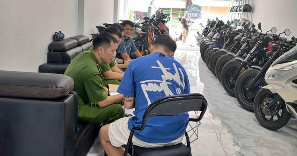 Lực lượng chức năng kiểm tra 5 cơ sở kinh doanh cho thuê xe máy tại Khánh Hòa