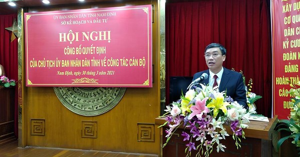 Giám đốc Sở Tài chính Ninh Bình nghỉ công tác