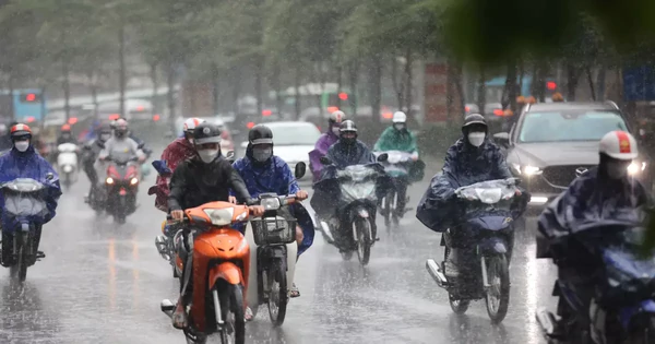 Miền Bắc mưa lớn kéo dài nhiều ngày