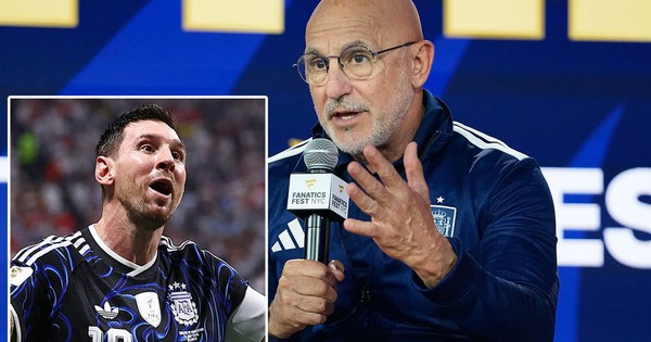 Nhớ bài học đau đớn, HLV De la Fuente tuyên bố Tây Ban Nha 'không kèm Messi'
