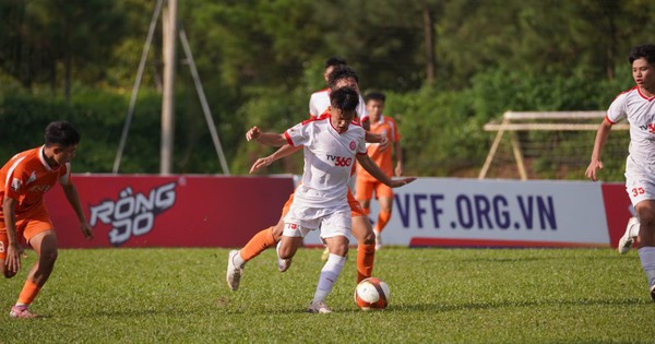 Thể Công Viettel I, PVF và Hà Nội là ba đội đầu tiên vào tứ kết U17 Quốc gia 2026