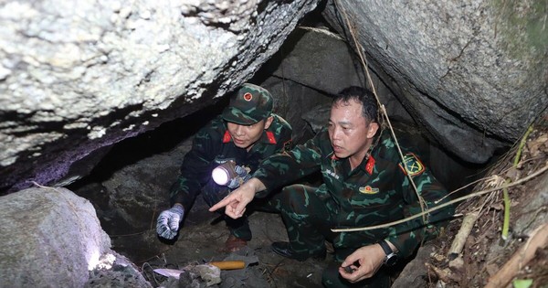 57 năm sau trận bom vùi lấp hang Đá Sập, đã tìm thấy 8 hài cốt liệt sĩ