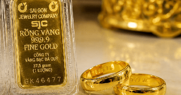 Vàng nhẫn SJC đột ngột rơi 5 triệu đồng/lượng!
