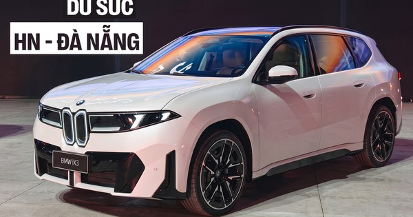 BMW iX3 bản này mà về nước thì xuyên Việt không phải nghĩ: Đầy pin chạy gần 920km, sạc 10 phút thêm 400km nữa
