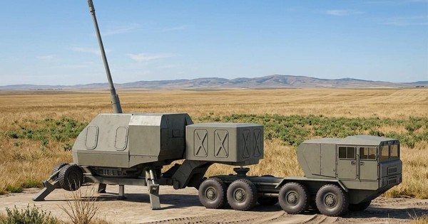 Nga gây bất ngờ khi đưa hải pháo A-192M lên bờ để tác chiến