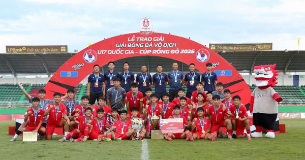 PVF thắng đậm Huế, lần thứ 5 vô địch giải U17 Quốc gia