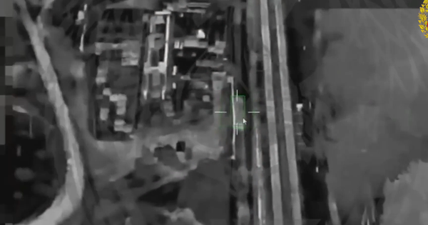 Video UAV Geran-2 tập kích đoàn tàu chở hàng phục vụ quân đội Ukraine