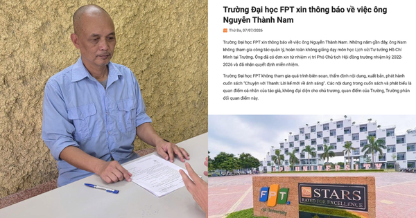 Trường Đại học FPT lên tiếng sau khi ông Nguyễn Thành Nam bị bắt tạm giam