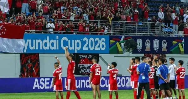 Sốt vé trận bán kết ASEAN Cup 2026, NHM Singapore phải trả 30 triệu đồng để được vào sân