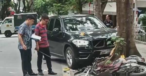 Thông tin vụ tai nạn giao thông tại đường Nguyễn Huy Tự, Hà Nội