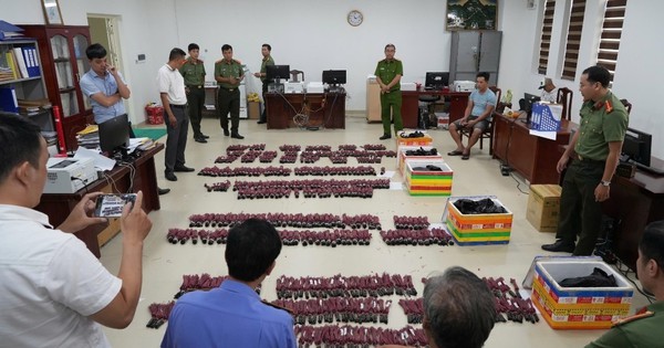 Triệt phá đường dây vận chuyển trái phép gần 9.300 kíp nổ từ Lào về Việt Nam