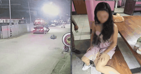 Cô gái Trung Quốc liều mình nhảy khỏi ô tô của nhóm bắt cóc khi xe chạy qua chốt cảnh sát ở Thái Lan