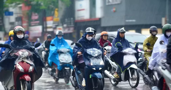 Diễn biến mưa dông ở miền Bắc dịp lễ 2/9