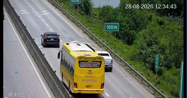 Ngày đầu nghỉ lễ, 9 tài xế bị phạt lỗi không giữ khoảng cách trên cao tốc