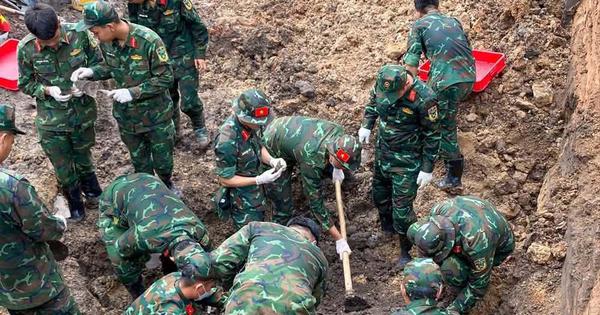 Thêm 15 hài cốt liệt sĩ được tìm thấy tại Công viên Lê Thị Riêng