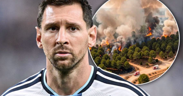 Bị Tây Ban Nha đánh bại ở World Cup, Messi vẫn âm thầm quyên góp tiền tỷ giúp người dân Madrid sau thảm họa cháy rừng, nhận mưa lời khen
