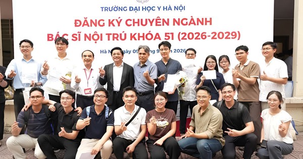 Match Day 2026 vừa khép lại, các bộ môn ĐH Y Hà Nội rần rần khoe dàn "tân binh" bác sĩ nội trú mới gia nhập