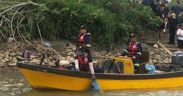 Tìm 2 người mất tích trên sông Trà Lý, phát hiện thi thể bé trai sơ sinh
