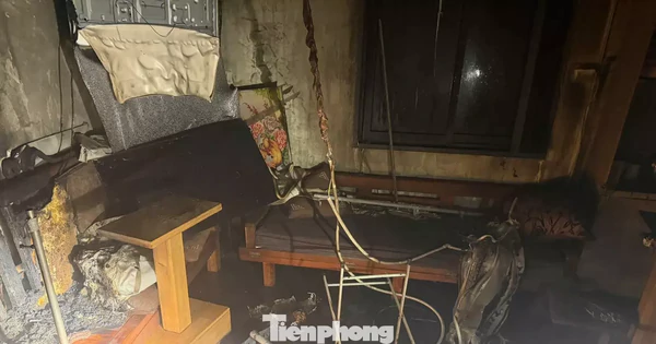 Hiện trường vụ cháy nhà 5 người tử vong ở Hà Nội