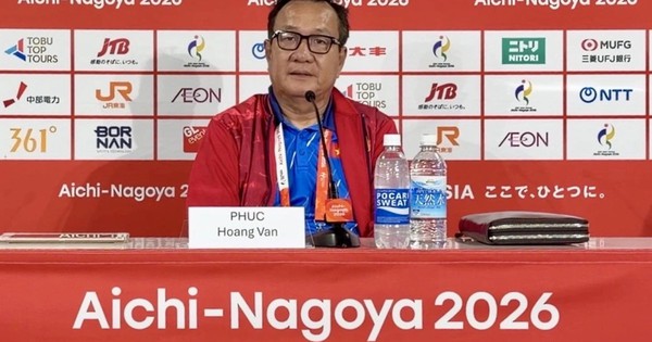 HLV Hoàng Văn Phúc: Trận đấu với Nhật Bản giúp cầu thủ tích lũy kinh nghiệm