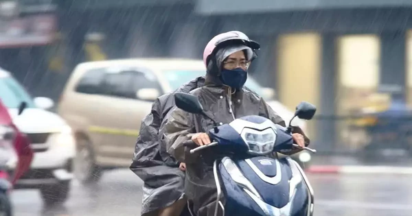 Miền Bắc lúc nắng lúc mưa, Nam Bộ mưa lớn