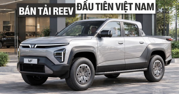 VinFast VF Wild ra mắt Việt Nam: Giá từ 860 triệu đồng, REEV đầy 2 bình chạy tới 1.000km, hết xăng vẫn đi hơn 250km, tải trọng 750kg