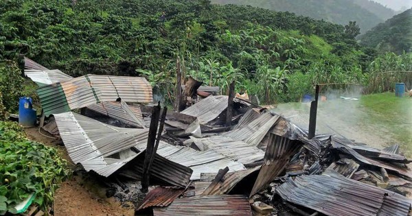 Cháy nhà ở Lâm Đồng, 3 mẹ con tử vong