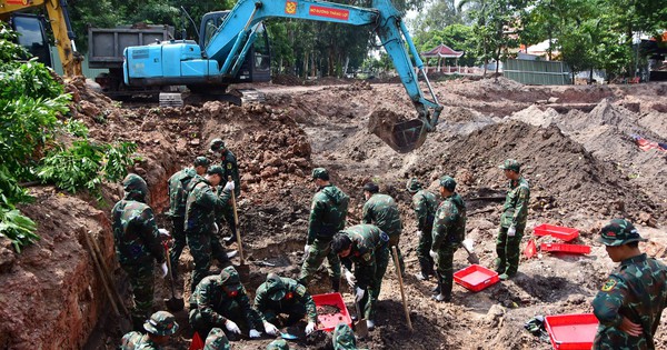 564 hài cốt liệt sĩ đã được tìm thấy tại Công viên Lê Thị Riêng