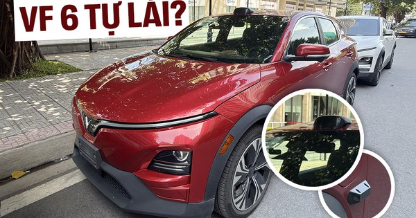 VinFast VF 6 lạ xuất hiện tại Việt Nam: Nóc gắn LiDAR, camera kép trên kính, sẽ nâng cấp công nghệ hỗ trợ tự lái?