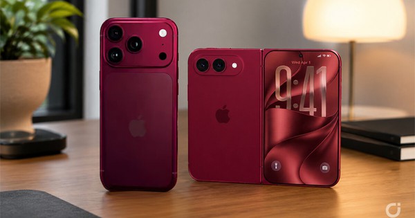 Mẫu iPhone xịn hơn iPhone 18 Pro Max lộ diện màu đỏ