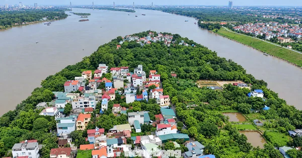 Bên trong làng cổ Hà Nội dự kiến di dời một phần theo quy hoạch Trục đại lộ cảnh quan sông Hồng