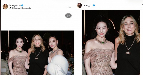 Lưu Diệc Phi xóa ảnh chụp chung với CEO Bvlgari sau "cơn bão tẩy chay" cắt ảnh Hồ Ngọc Hà