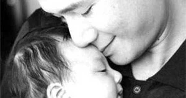 Hình ảnh tuyệt vời về tình cha con trong showbiz Việt