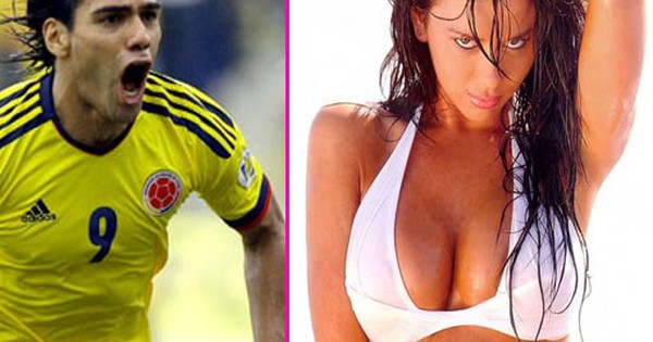 Falcao "qua đêm" với siêu mẫu Playboy khiến Aguero bỏ vợ