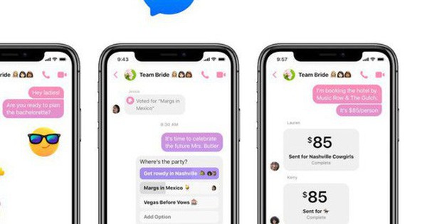 Hôm Nay Facebook Messenger Cải Tổ Hoàn Toàn Chọn 2 Màu Chat Cùng Lúc