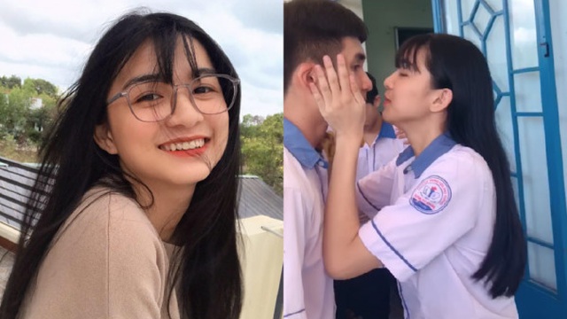 Gái xinh cực phẩm chia tay cả lớp bằng những nụ hôn ngọt ngào, nhiều nam sinh tưởng bở rồi thất vọng thấy rõ