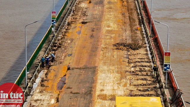 Đại diện Bộ Giao thông vận tải: Công nghệ sửa mặt cầu Thăng Long không phải của Trung Quốc