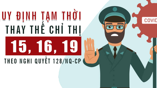 [Infographic] Những quy định mới nhất về đi lại, sản xuất, kinh doanh... người dân cần biết
