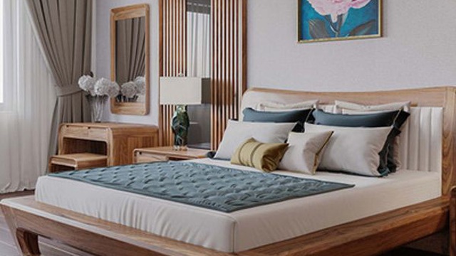 Cách kê giường ngủ ở vị trí đẹp mang lại sức khỏe, tiền tài cho gia chủ