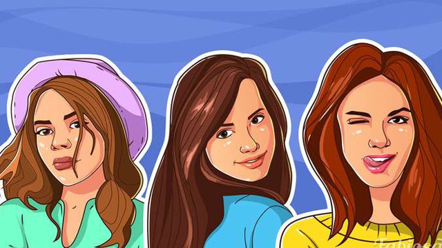 Đọc ngôn ngữ hình thể: Cô gái nào trong tranh đang muốn cuốn hút người khác?