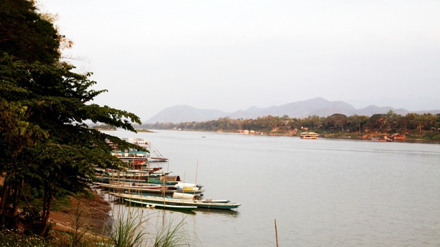 Mực nước sông Mekong tăng nhẹ